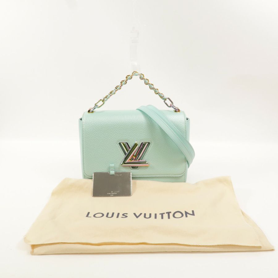 LOUIS VUITTON 牛皮皮革Twist MM手挽肩背兩用袋-9