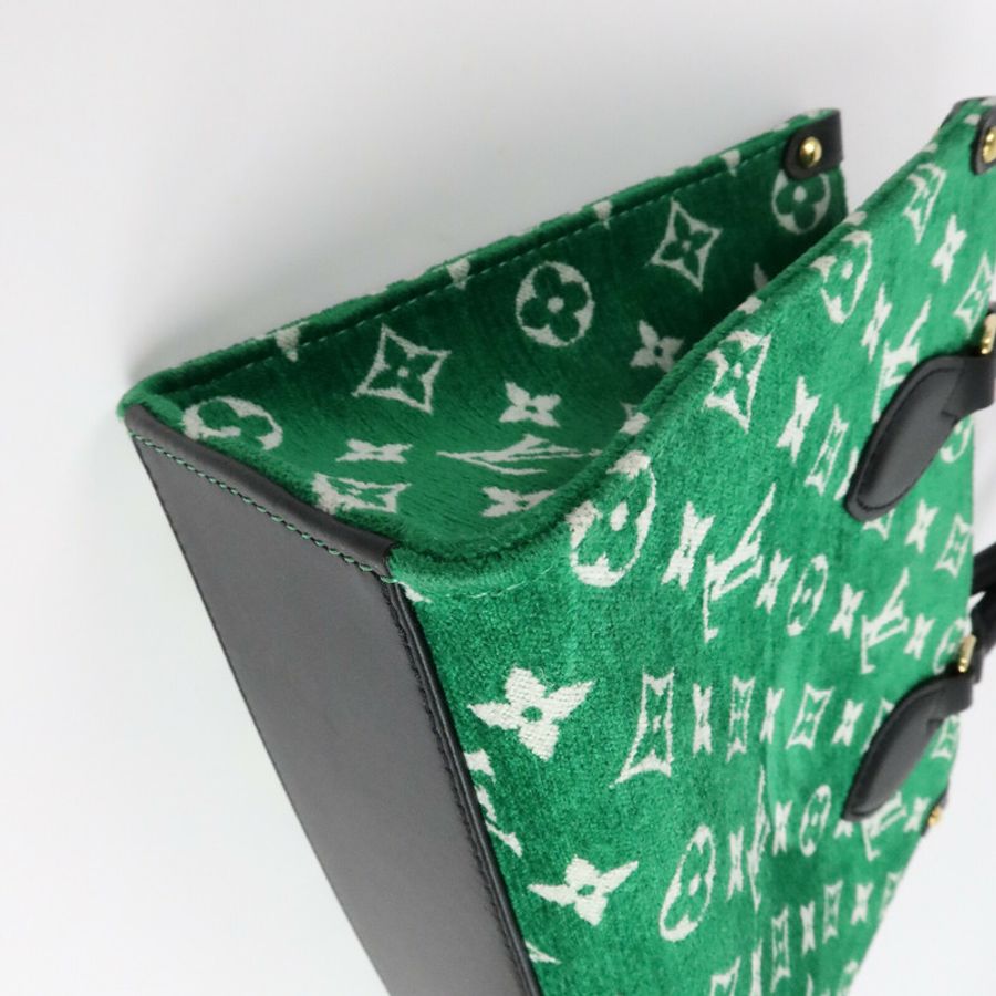 LOUIS VUITTON Monogram Jacquard OnTheGo PM手挽肩背兩用袋-12