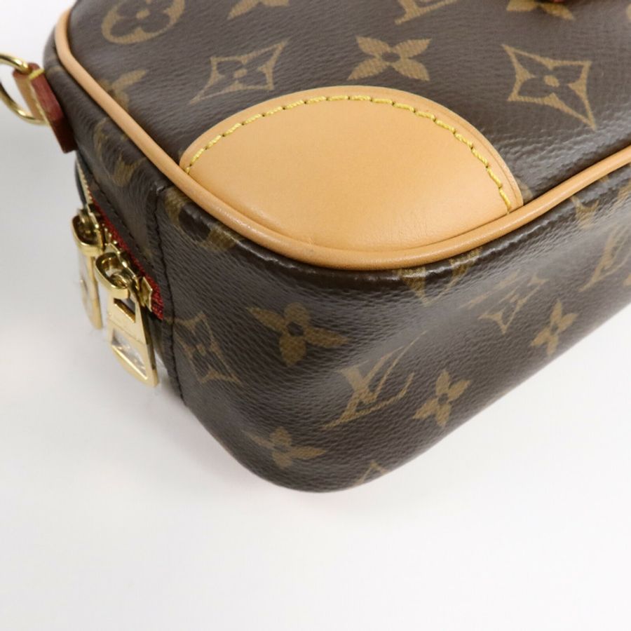 LOUIS VUITTON Monogram Deauville Mini肩背袋-10