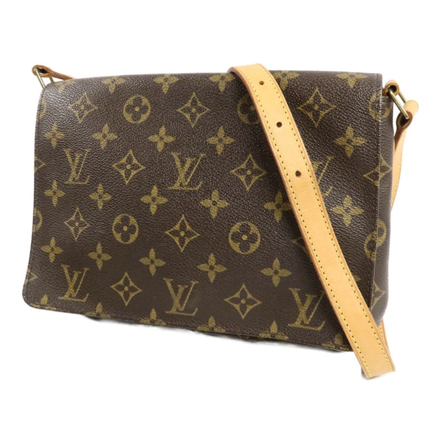 LOUIS VUITTON Monogram Musette Tango Short金扣肩背袋-2