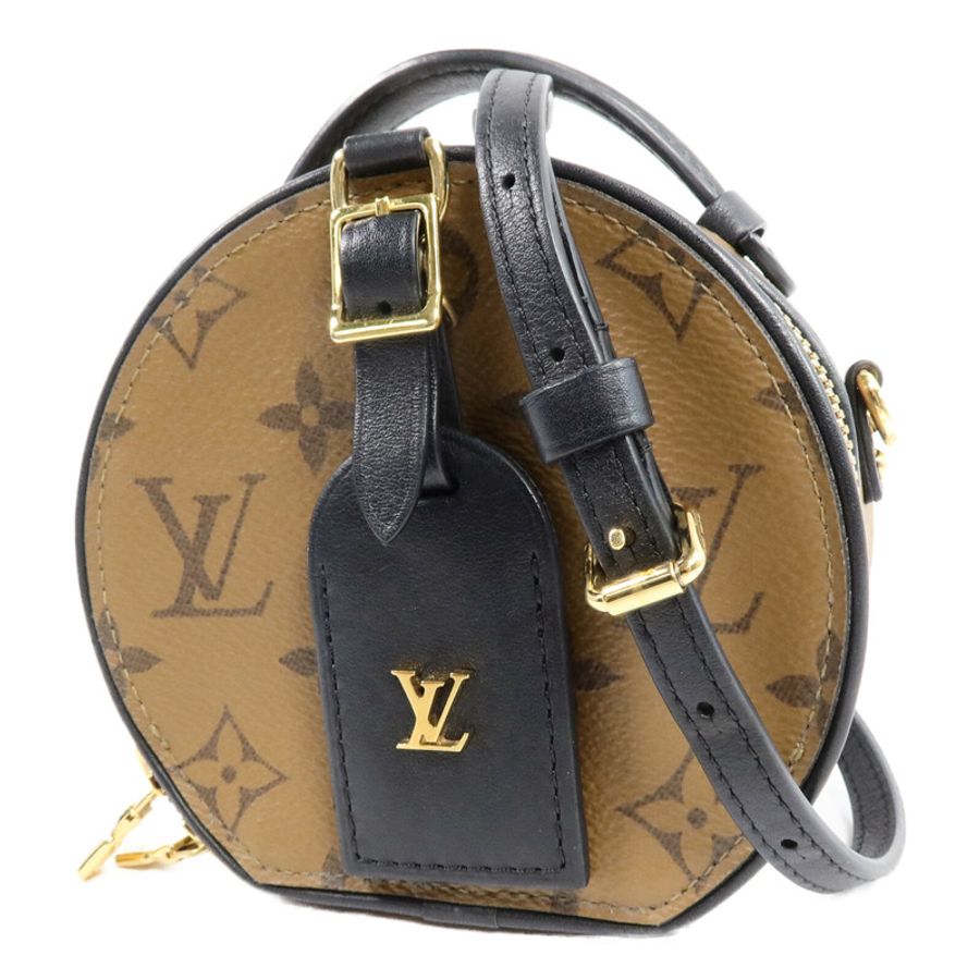 LOUIS VUITTON Monogram Reverse Mini Boite Chapeau手挽肩背兩用袋-2