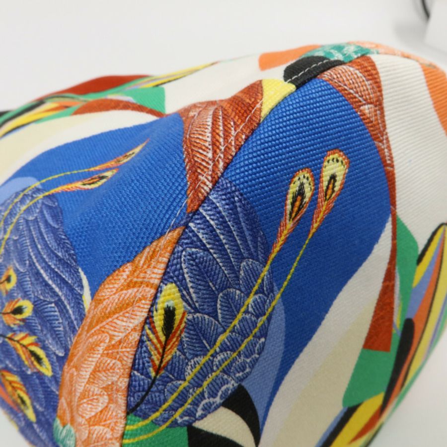 HERMES 帆布So Small Bag手挽袋-11