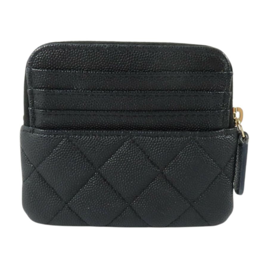 CHANEL 牛皮皮革Zipped Coin Purse金扣零錢包-1