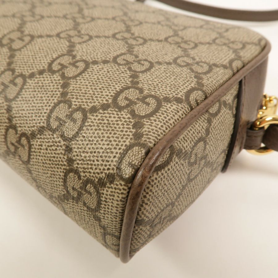 GUCCI 塗層帆布Ophidia肩背袋-12