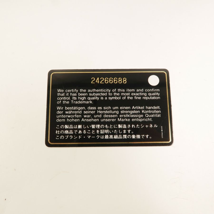 CHANEL 牛皮皮革WOC Wallet On Chain鏈帶肩背袋-9