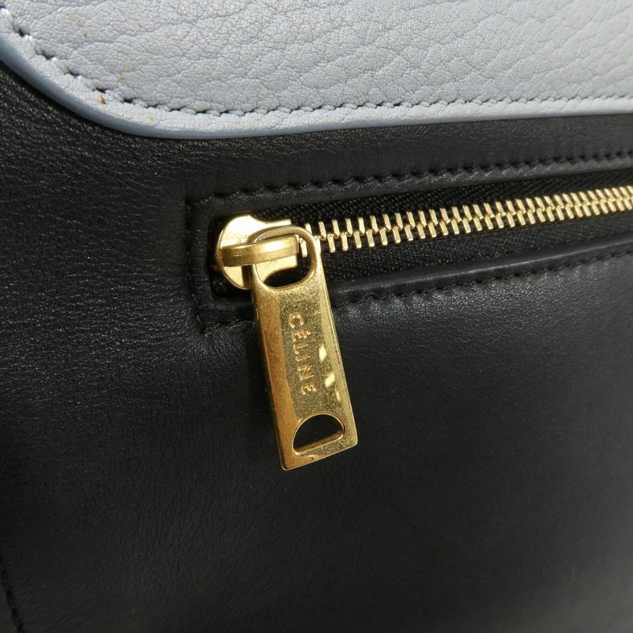 CELINE 牛皮皮革Trapeze Small手挽肩背兩用袋-9