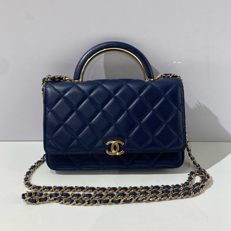 CHANEL 香奈兒新款woc發財包 芯片款 ss-0