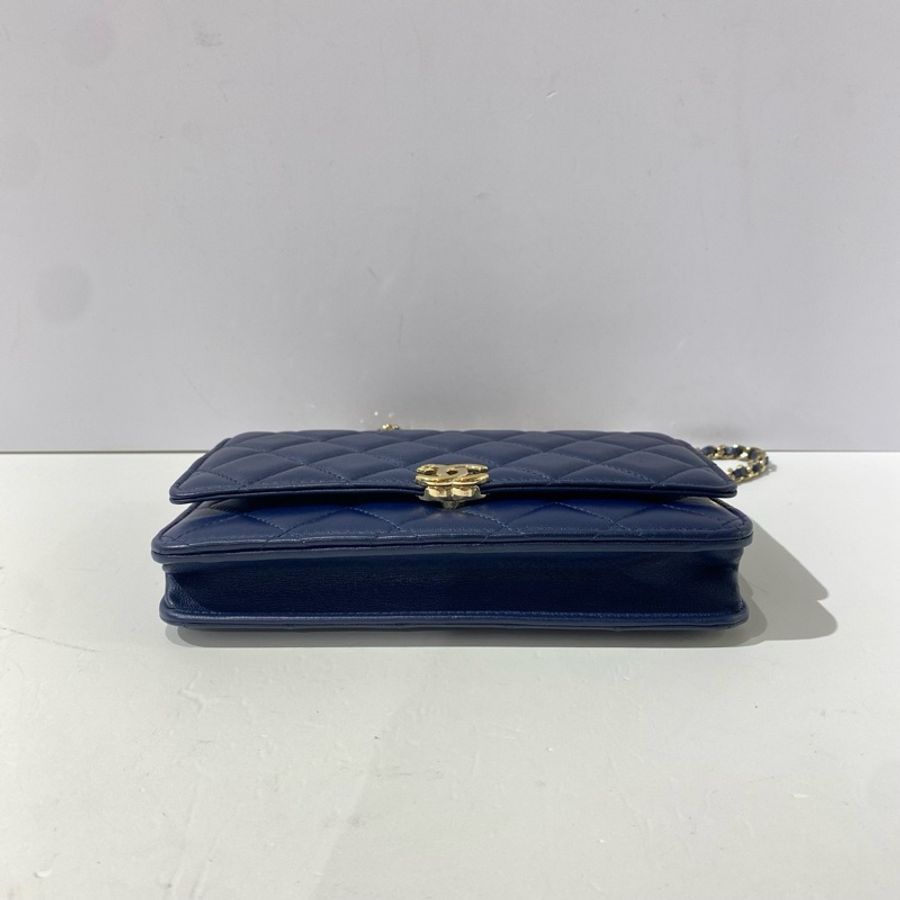 CHANEL 香奈兒新款woc發財包 芯片款 ss-4