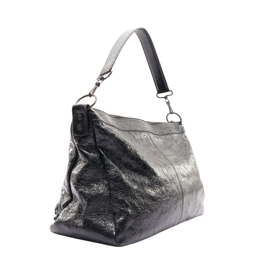 Balenciaga 巴黎世家 Le City Moto Medium 兩用包 黑色 羊皮 866105 1000-1