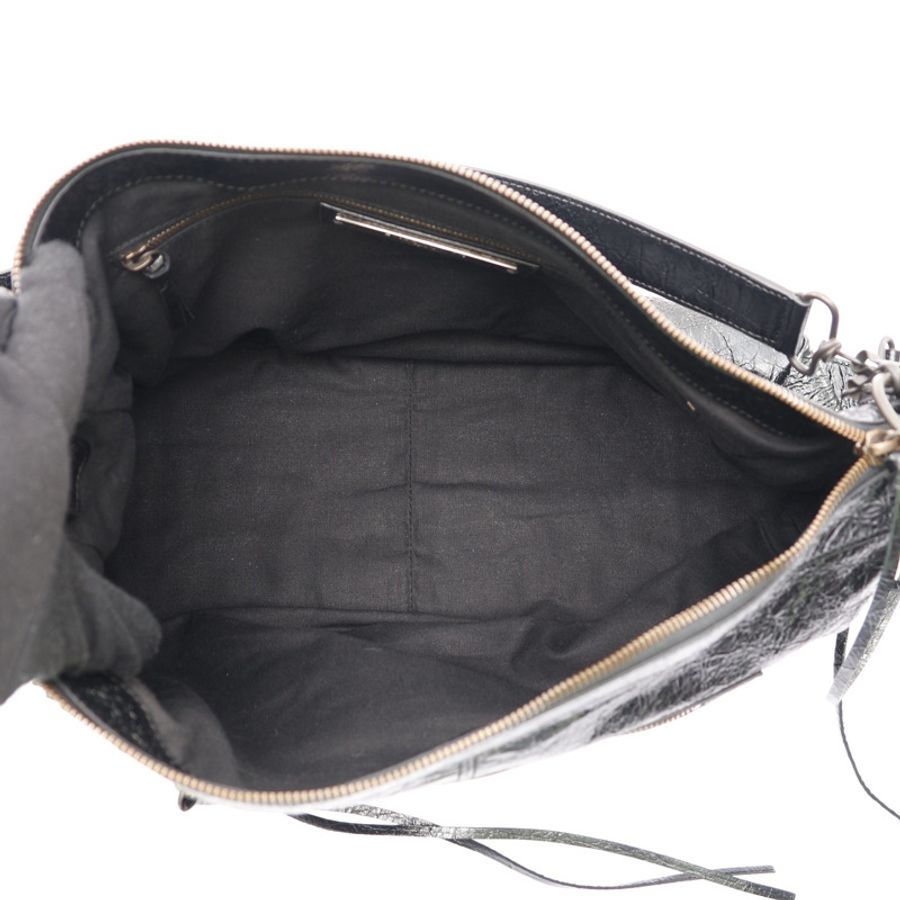Balenciaga 巴黎世家 Le City Moto Medium 兩用包 黑色 羊皮 866105 1000-2
