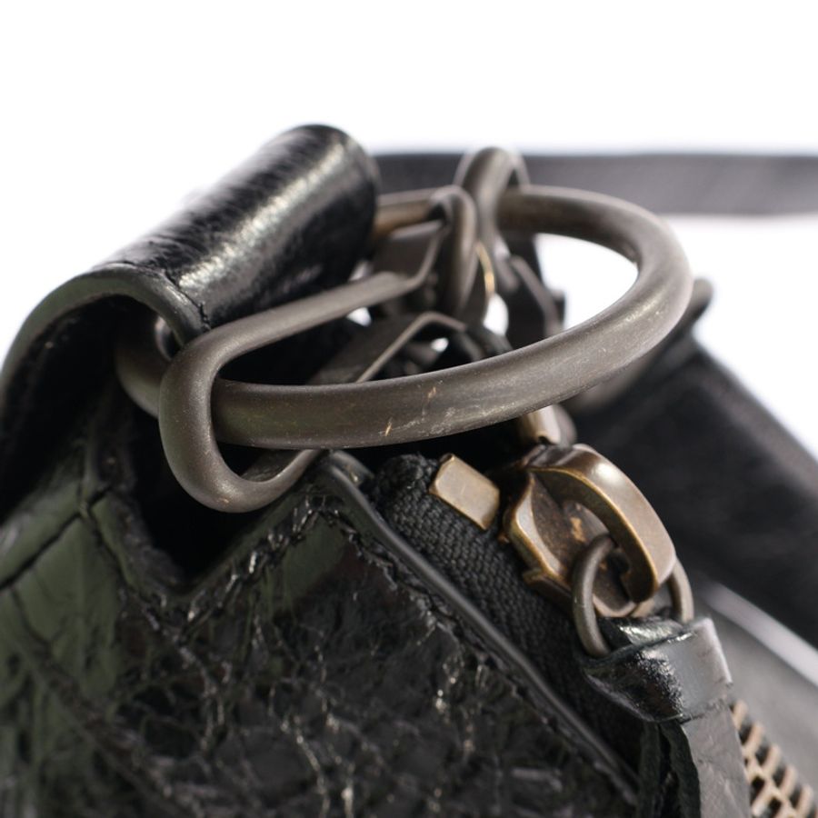 Balenciaga 巴黎世家 Le City Moto Medium 兩用包 黑色 羊皮 866105 1000-11