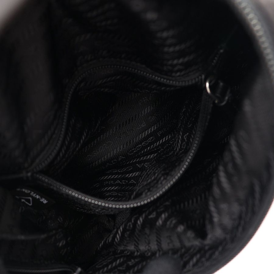 PRADA 普拉達 Re-Nylon 肩背包 黑色 尼龍 2VZ092-2
