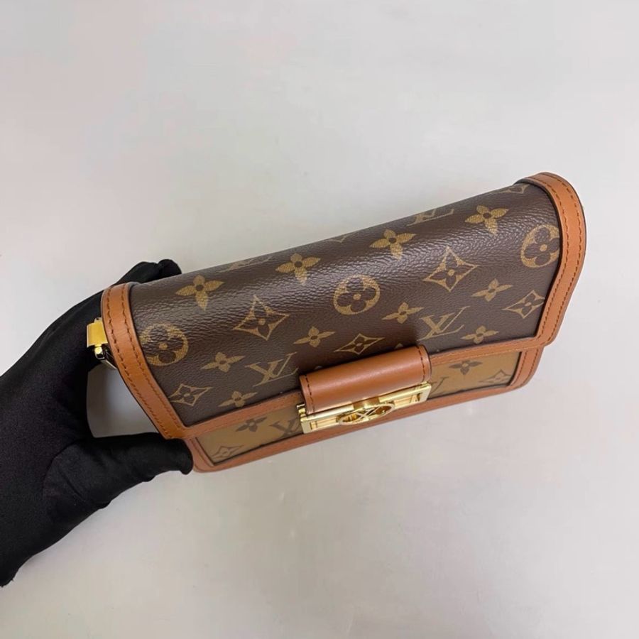 LV路易威登 老花小號達芙妮 附件 塵袋 肩帶 尺寸20×15×10-3