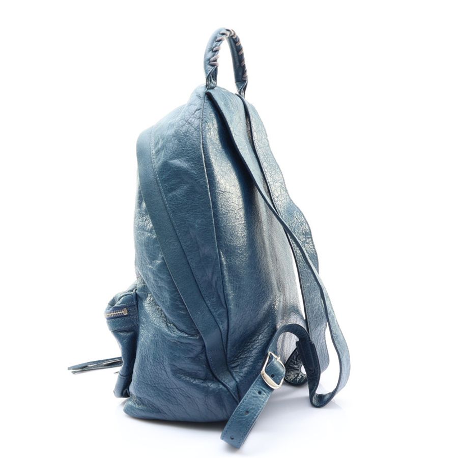 Balenciaga 巴黎世家 Classic City 後背包 藍色 羊皮 453212-1
