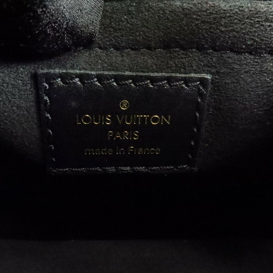 LOUIS VUITTON Monogram/Monogram Reverse Camera Box金扣鏈帶手挽肩背兩用袋-5