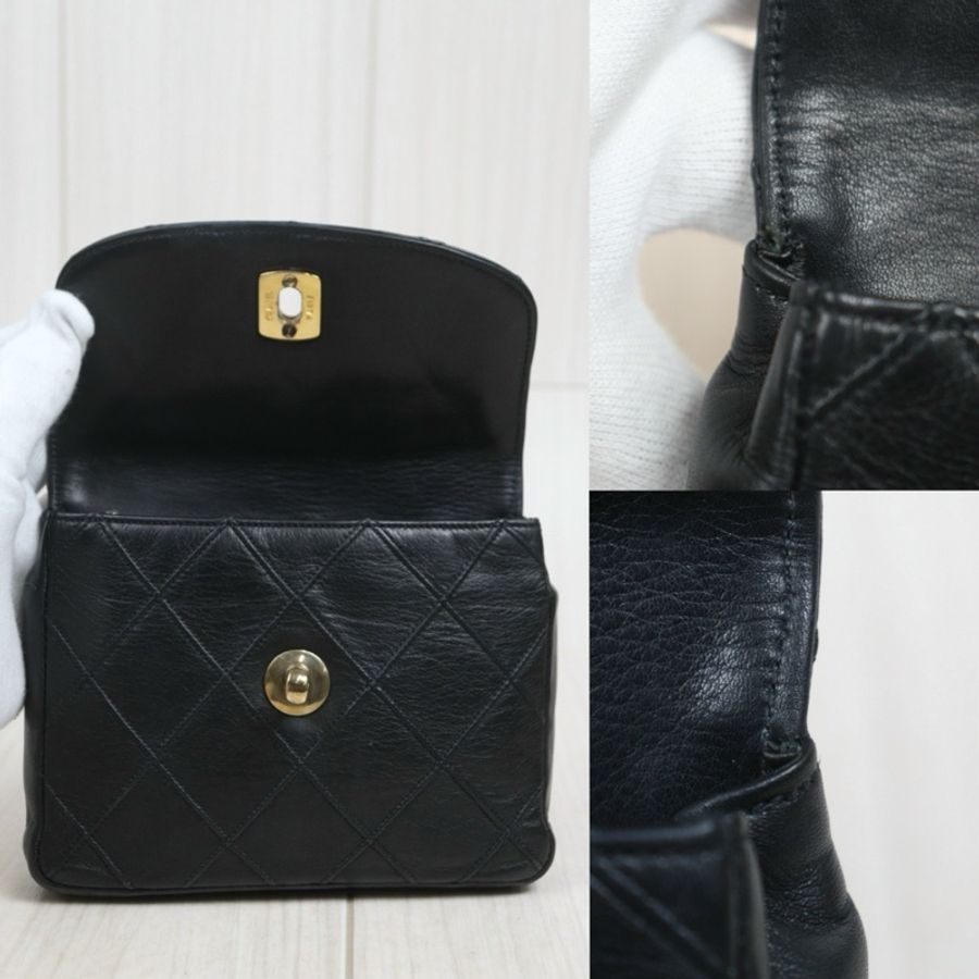 《初。Vintage》 Chanel 經典轉釦腰包-9