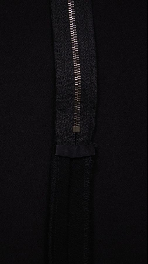 Dolce&Gabbana黑色蕾丝拼接短袖连衣裙-11