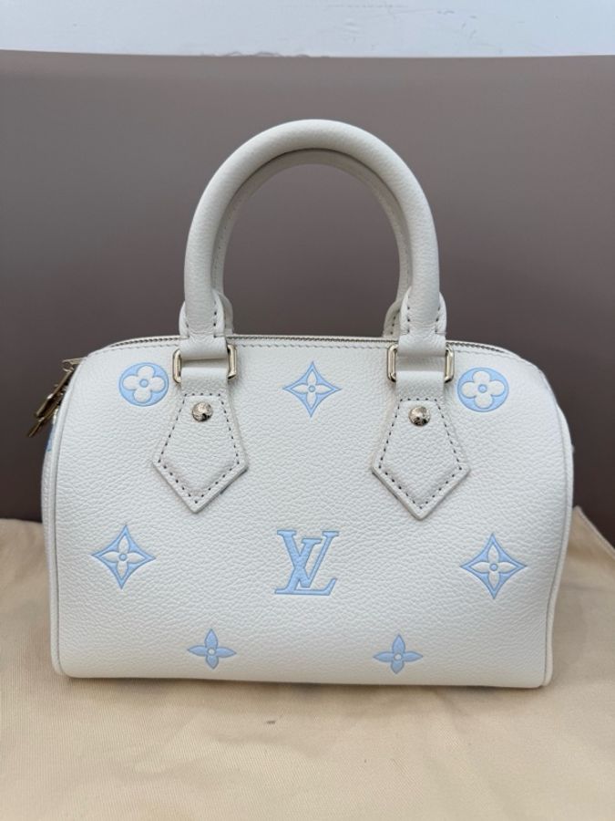 Louis Vuitton 路易威登 嬰兒藍限量版Speedy20 26年芯片-1