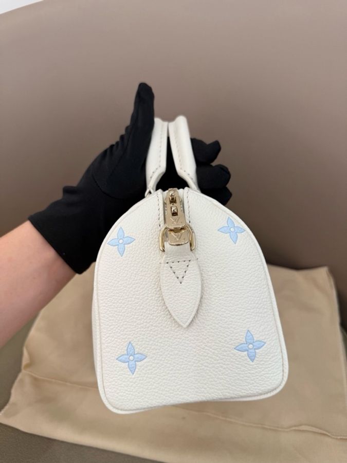 Louis Vuitton 路易威登 嬰兒藍限量版Speedy20 26年芯片-3
