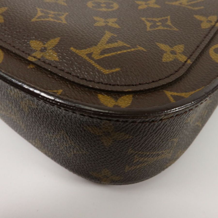 LOUIS VUITTON Monogram Saint Cloud GM肩背袋-14