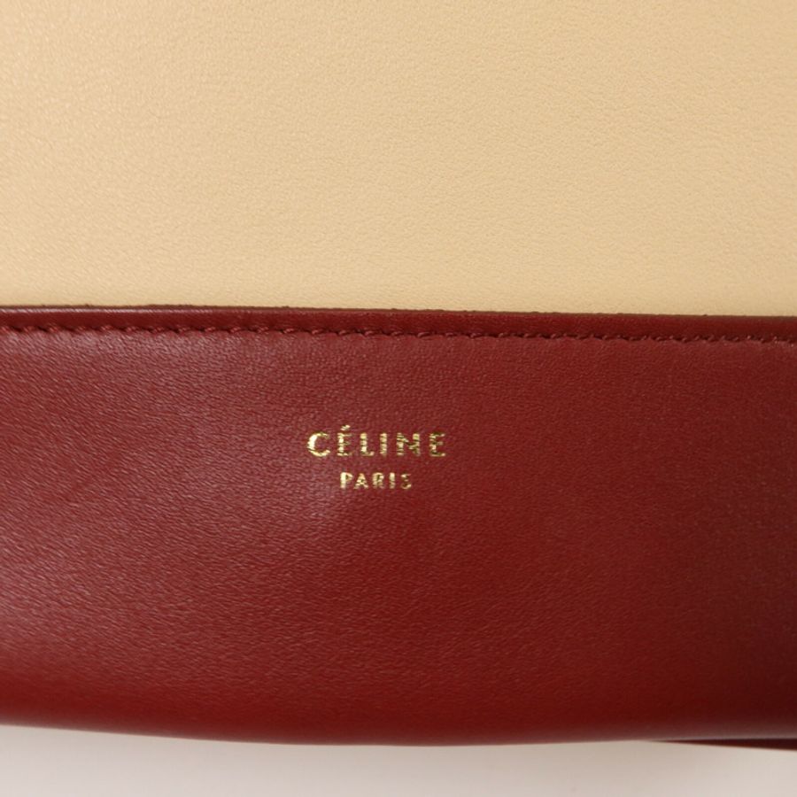 CELINE 牛皮皮革Frame肩背袋-5