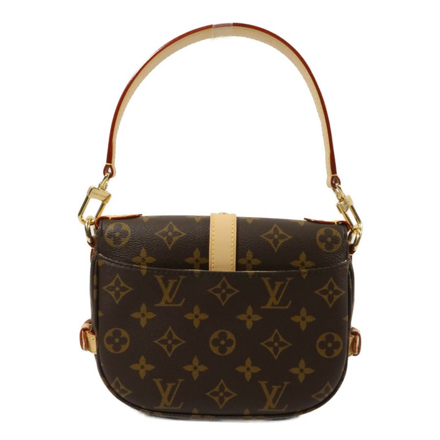 LOUIS VUITTON Monogram Saumur BB金扣手挽肩背兩用袋-1