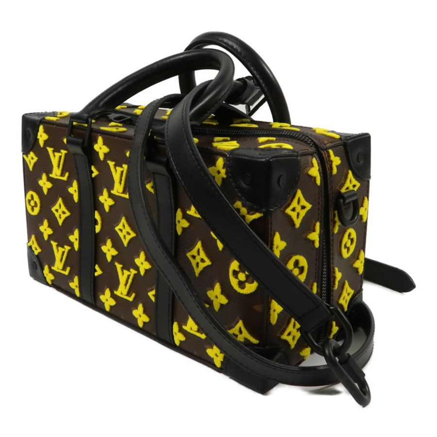 LOUIS VUITTON Monogram Tuffetage Trunk Speedy (Soft Trunk Speedy)手挽肩背兩用袋-2