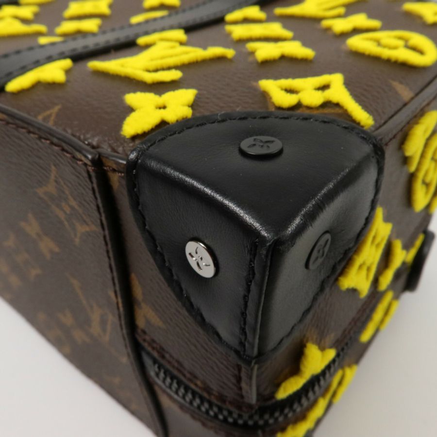 LOUIS VUITTON Monogram Tuffetage Trunk Speedy (Soft Trunk Speedy)手挽肩背兩用袋-11