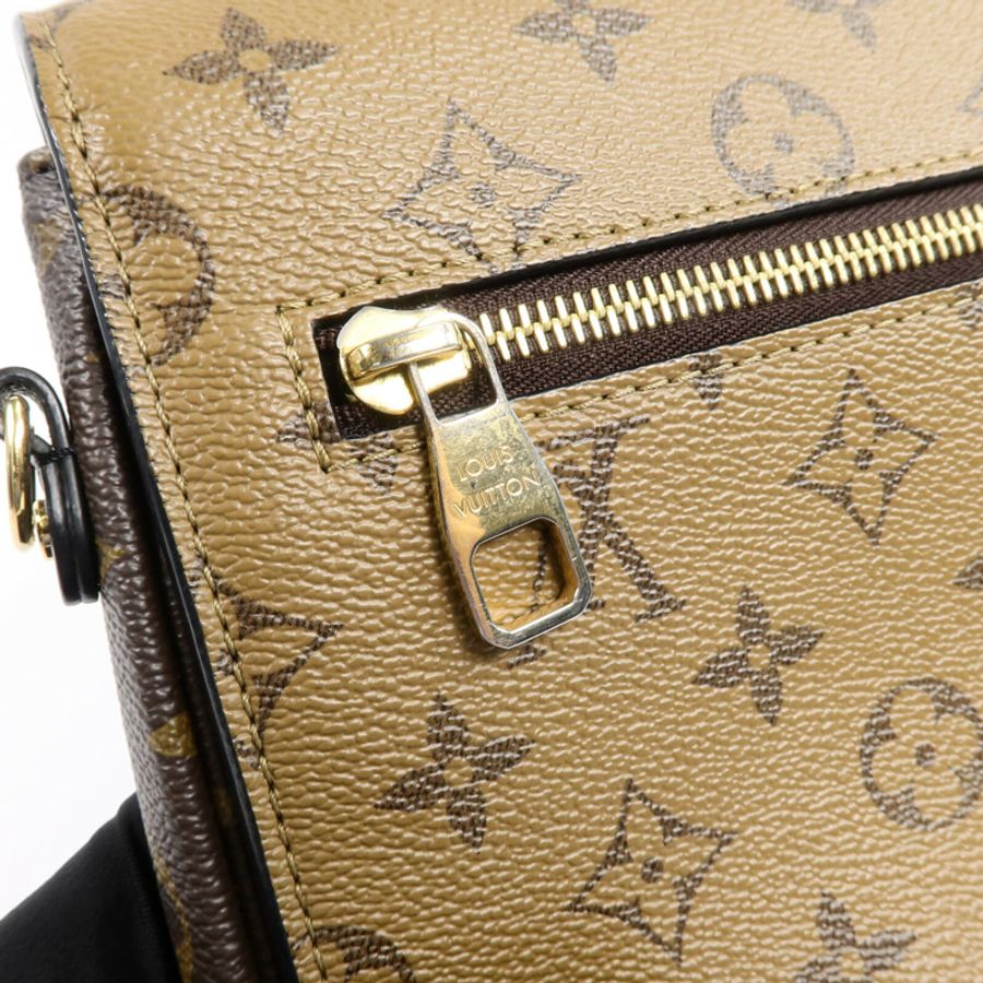 LOUIS VUITTON Monogram Reverse Pochette Metis手挽肩背兩用袋-12