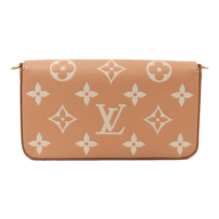 LOUIS VUITTON Monogram Empreinte Pochette Felicie鏈帶肩背袋-1