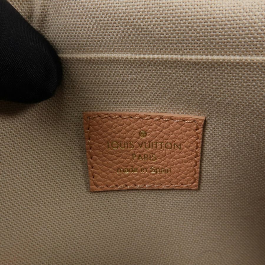 LOUIS VUITTON Monogram Empreinte Pochette Felicie鏈帶肩背袋-5