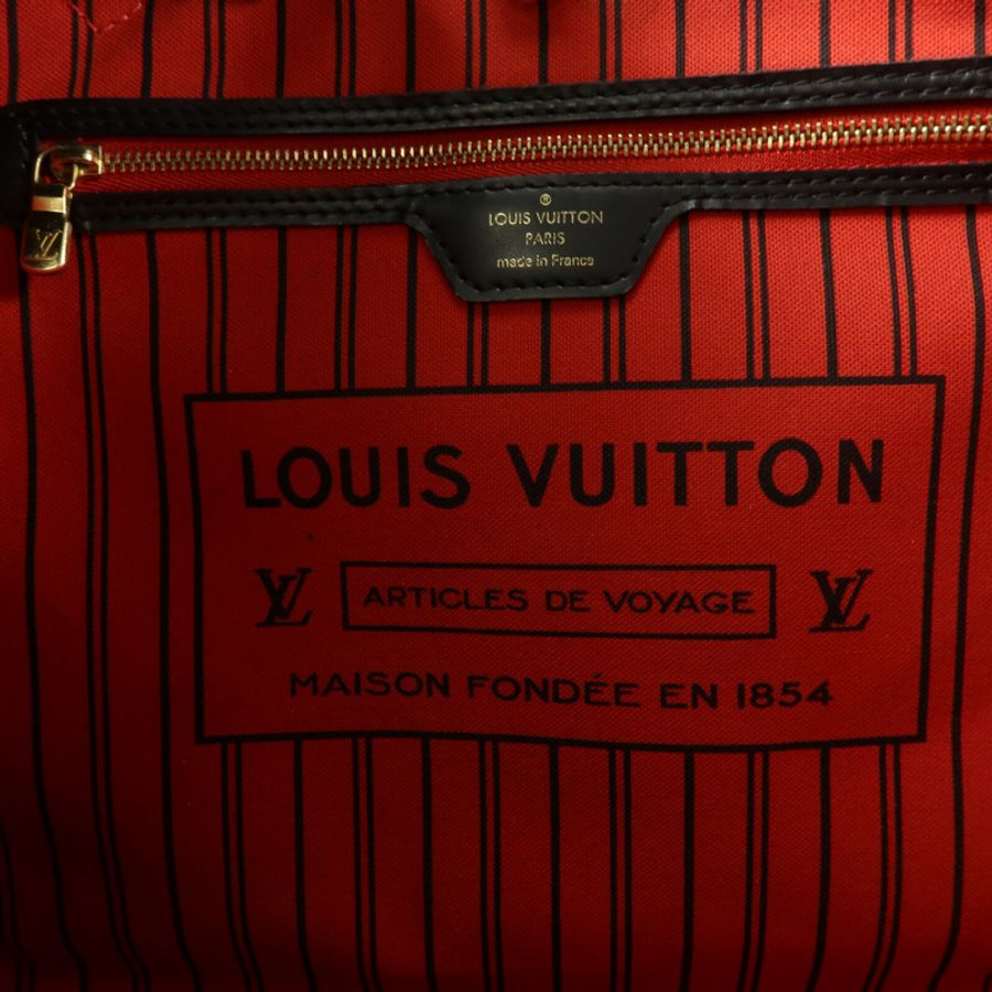 LOUIS VUITTON Monogram World Tour Neverfull MM手挽袋-7