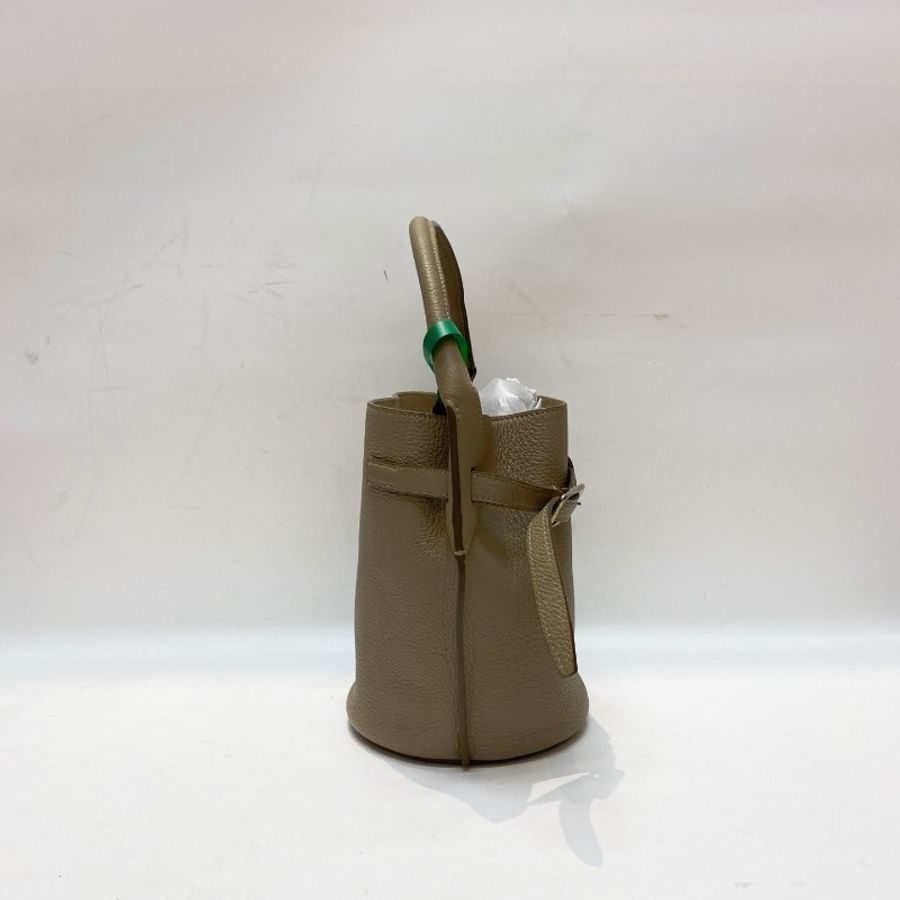 CELINE赛琳BIG BAG BUCKET大象灰荔枝纹牛皮nano水桶包21*15*15-4