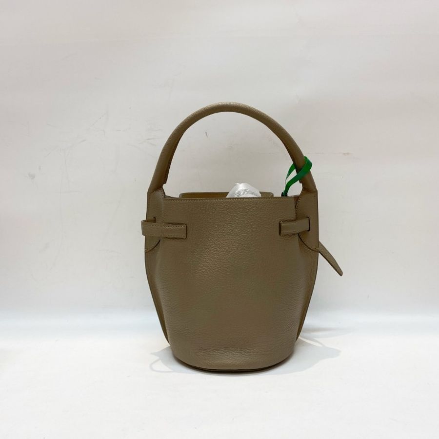 CELINE赛琳BIG BAG BUCKET大象灰荔枝纹牛皮nano水桶包21*15*15-7
