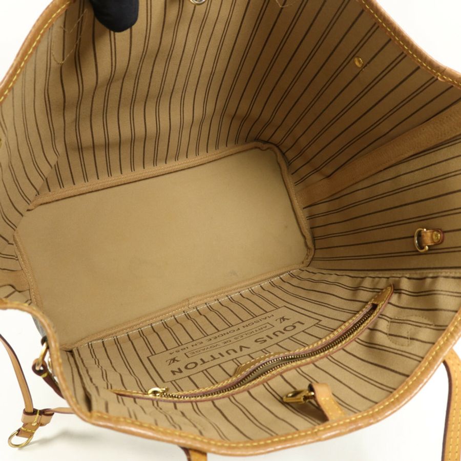 LOUIS VUITTON Monogram Neverfull MM手挽袋-4