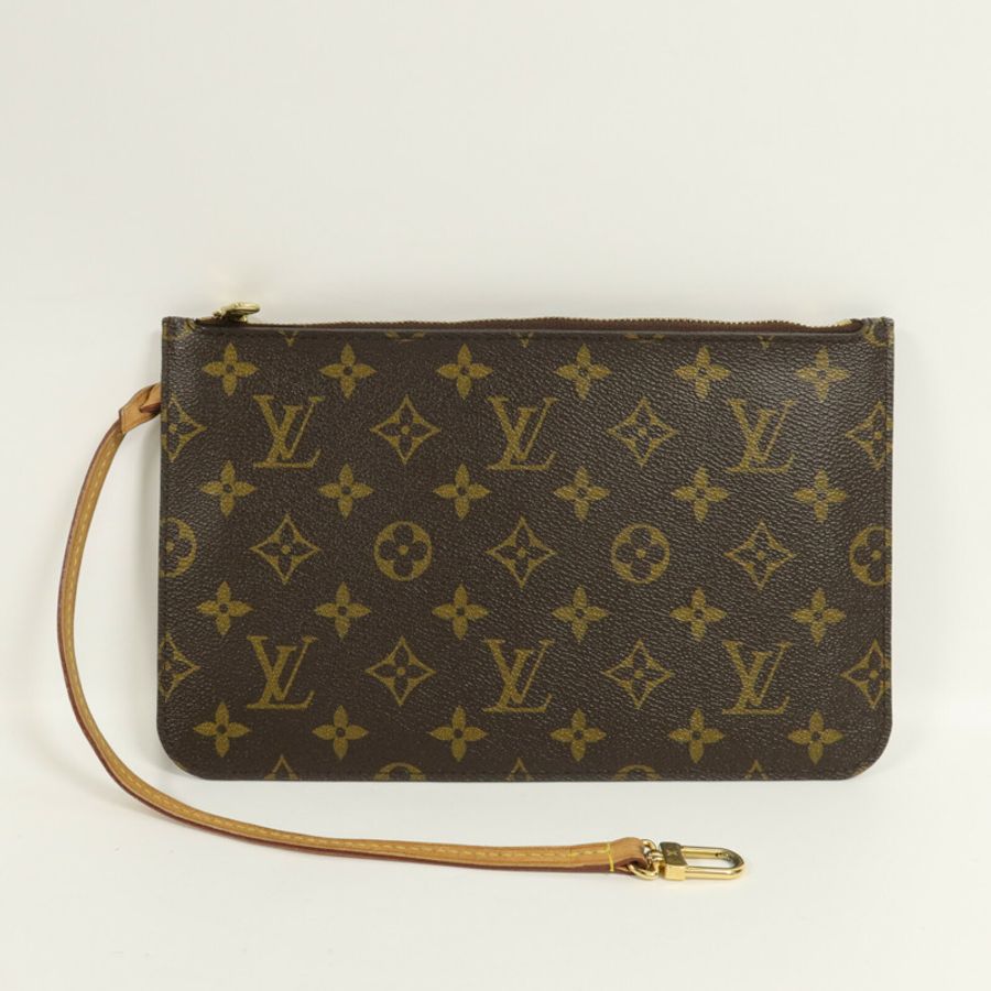 LOUIS VUITTON Monogram Neverfull MM手挽袋-10