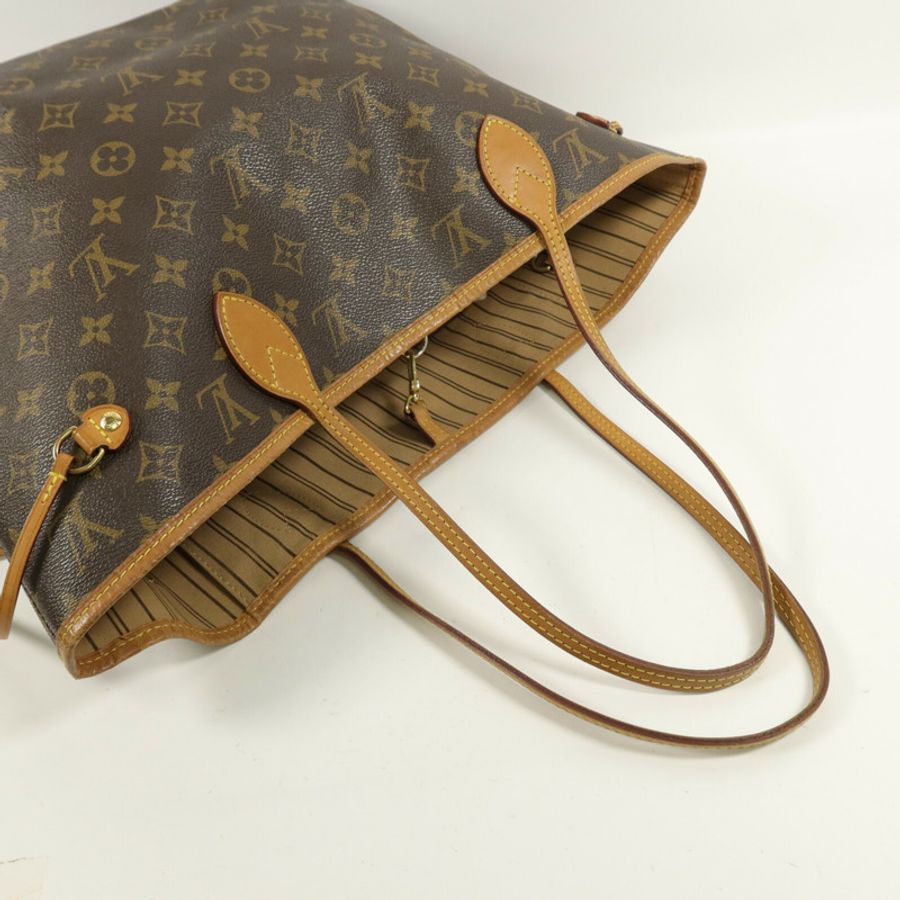 LOUIS VUITTON Monogram Neverfull MM手挽袋-11
