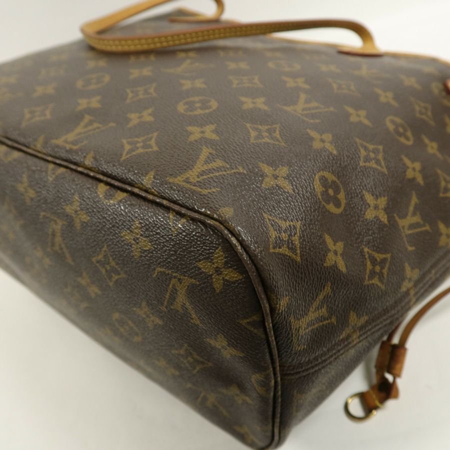 LOUIS VUITTON Monogram Neverfull MM手挽袋-14