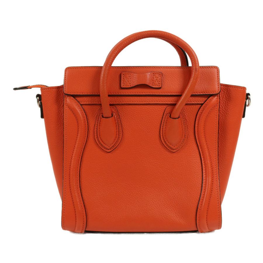 CELINE 牛皮皮革Nano Luggage手挽肩背兩用袋-1