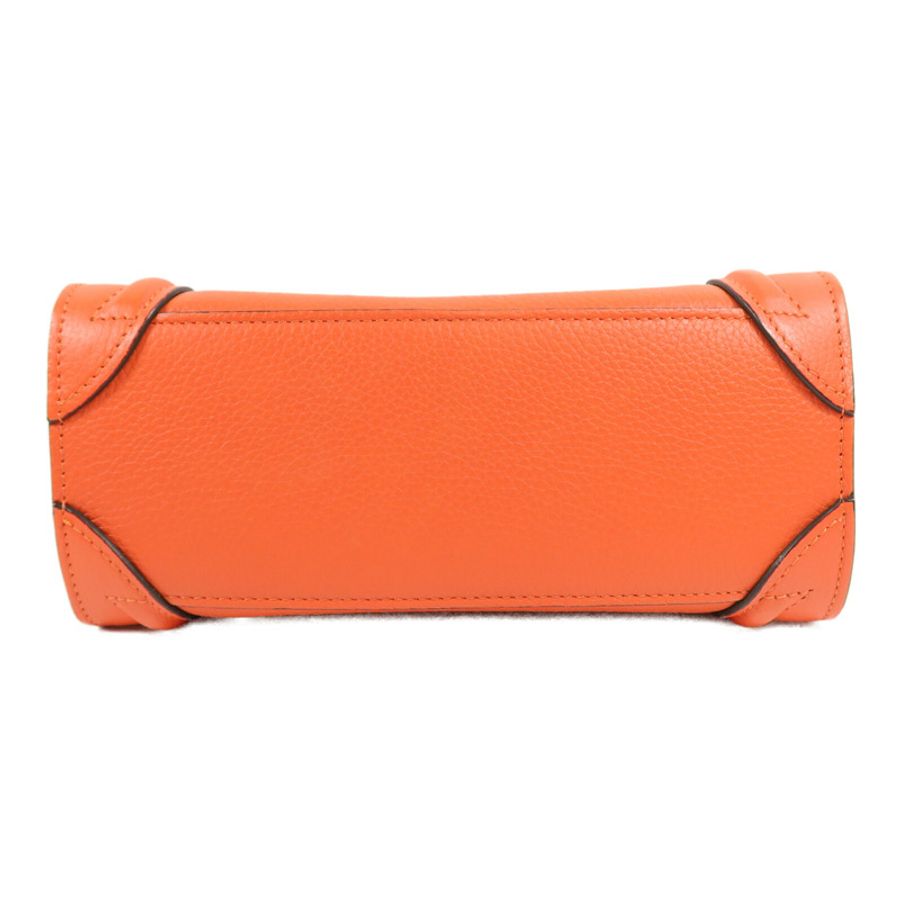 CELINE 牛皮皮革Nano Luggage手挽肩背兩用袋-3
