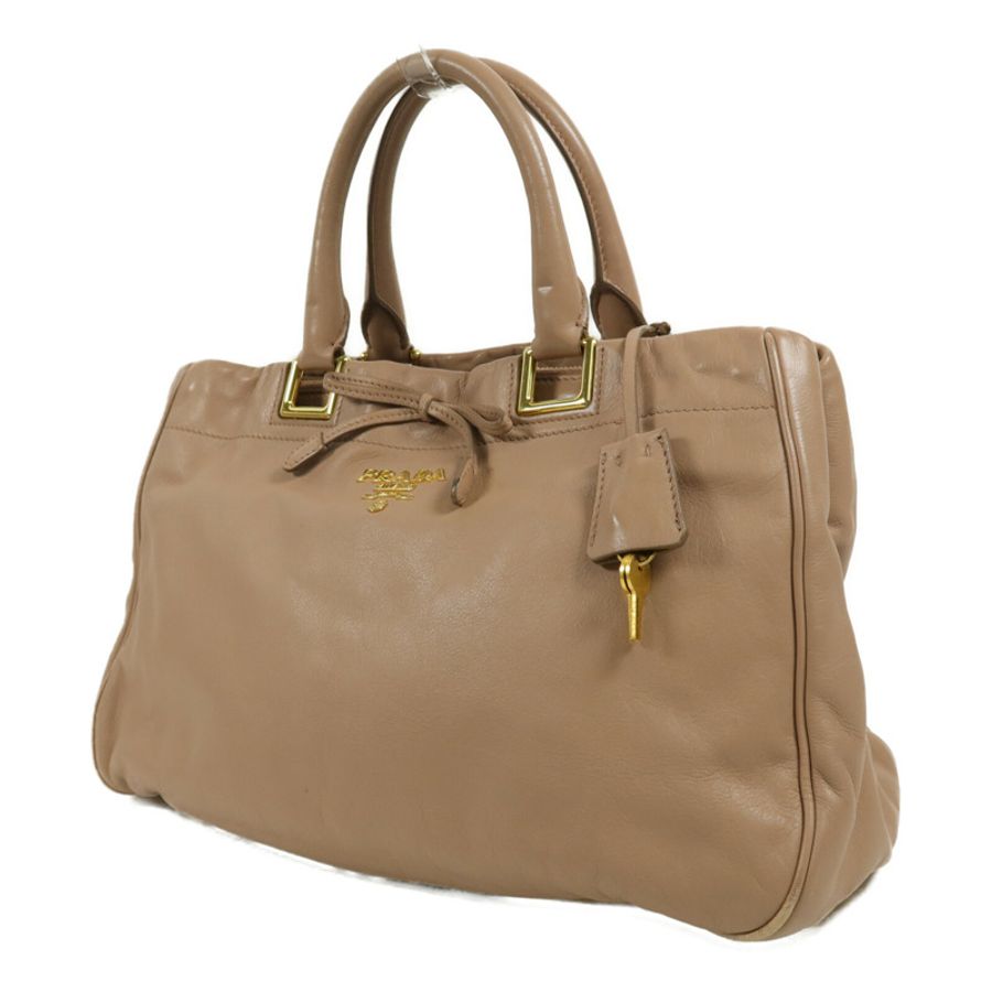 PRADA 牛皮皮革2 Way Shoulder手挽肩背兩用袋-2