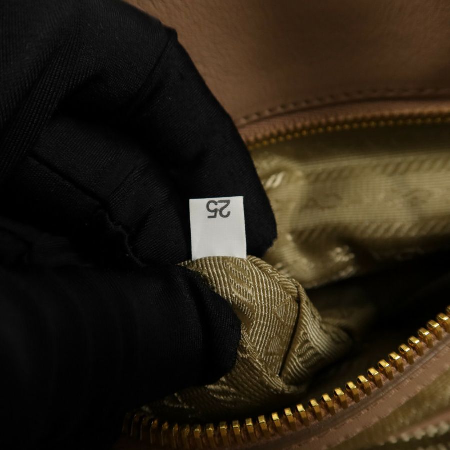 PRADA 牛皮皮革2 Way Shoulder手挽肩背兩用袋-9