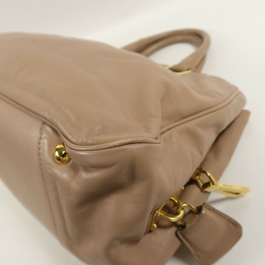 PRADA 牛皮皮革2 Way Shoulder手挽肩背兩用袋-14