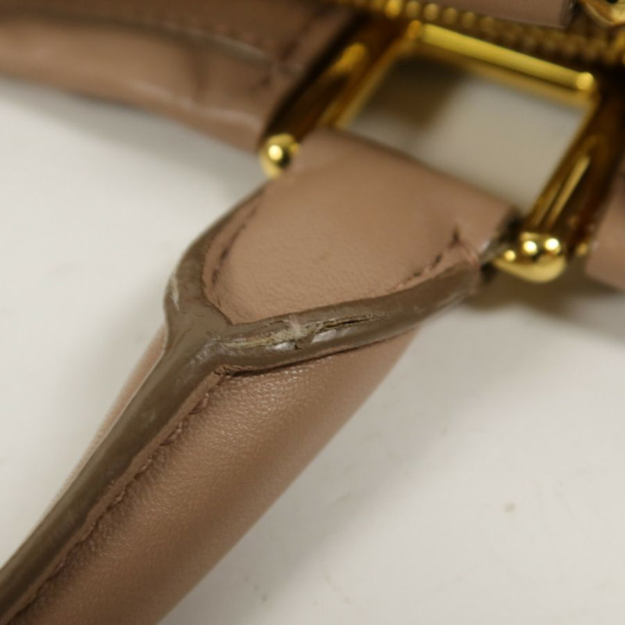 PRADA 牛皮皮革2 Way Shoulder手挽肩背兩用袋-17