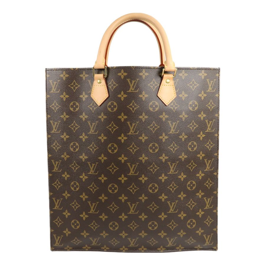 LOUIS VUITTON Monogram Sac Plat手挽袋-1