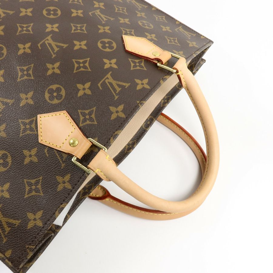 LOUIS VUITTON Monogram Sac Plat手挽袋-7