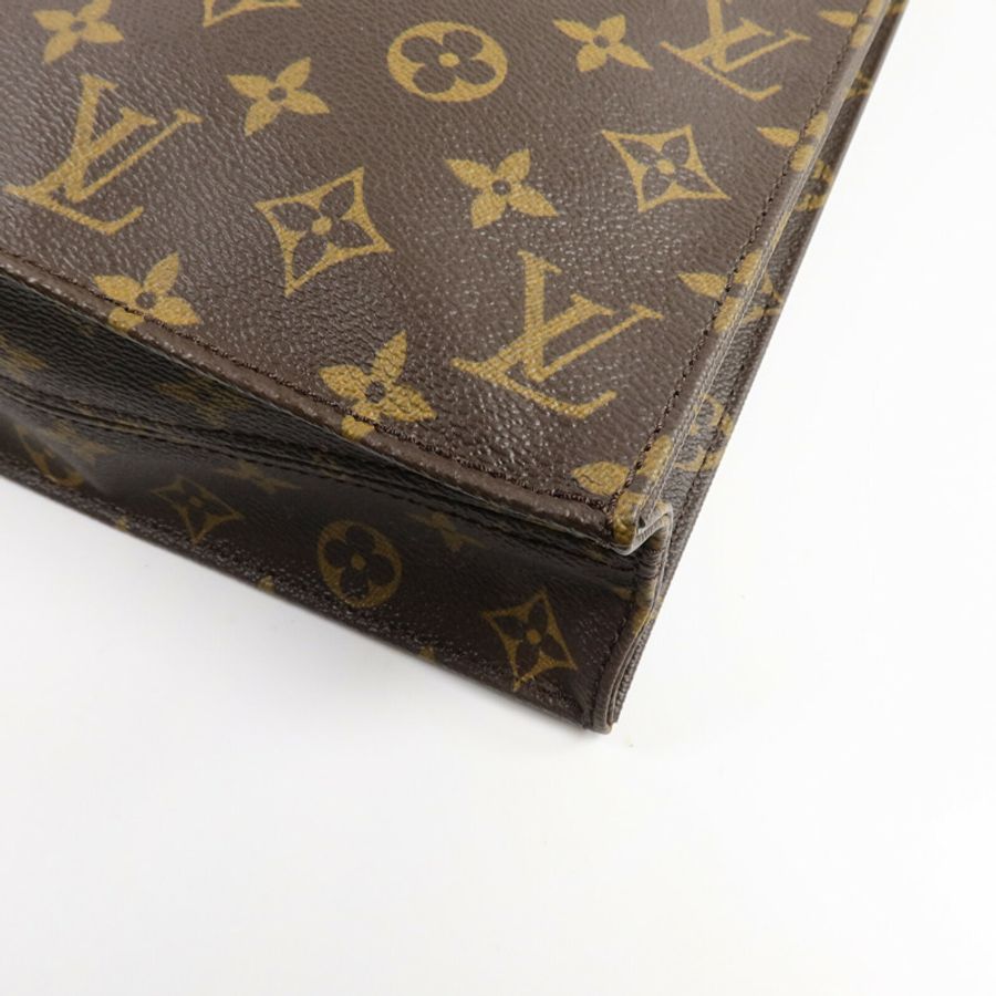 LOUIS VUITTON Monogram Sac Plat手挽袋-11
