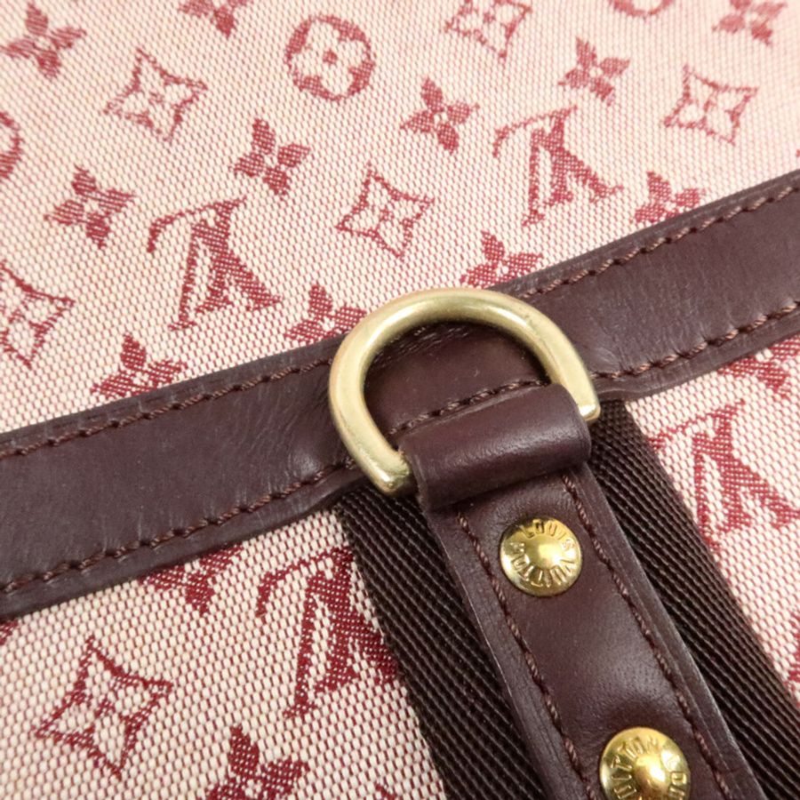 LOUIS VUITTON Monogram Mini Lin Josephine GM手挽袋-17