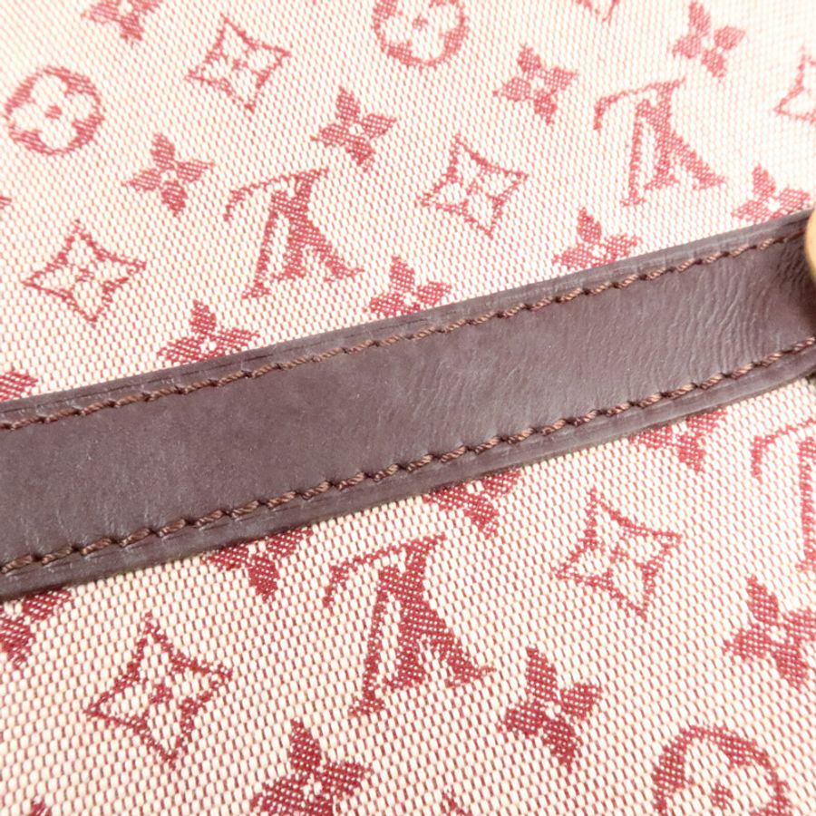 LOUIS VUITTON Monogram Mini Lin Josephine GM手挽袋-19