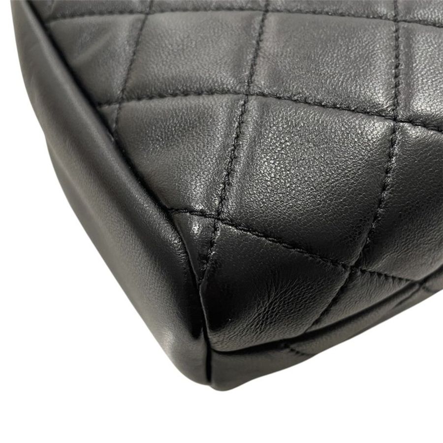 CHANEL 香奈兒 2019 SIDE-PACK 斜背包 羊皮 黑色 金釦 *僅單個-5